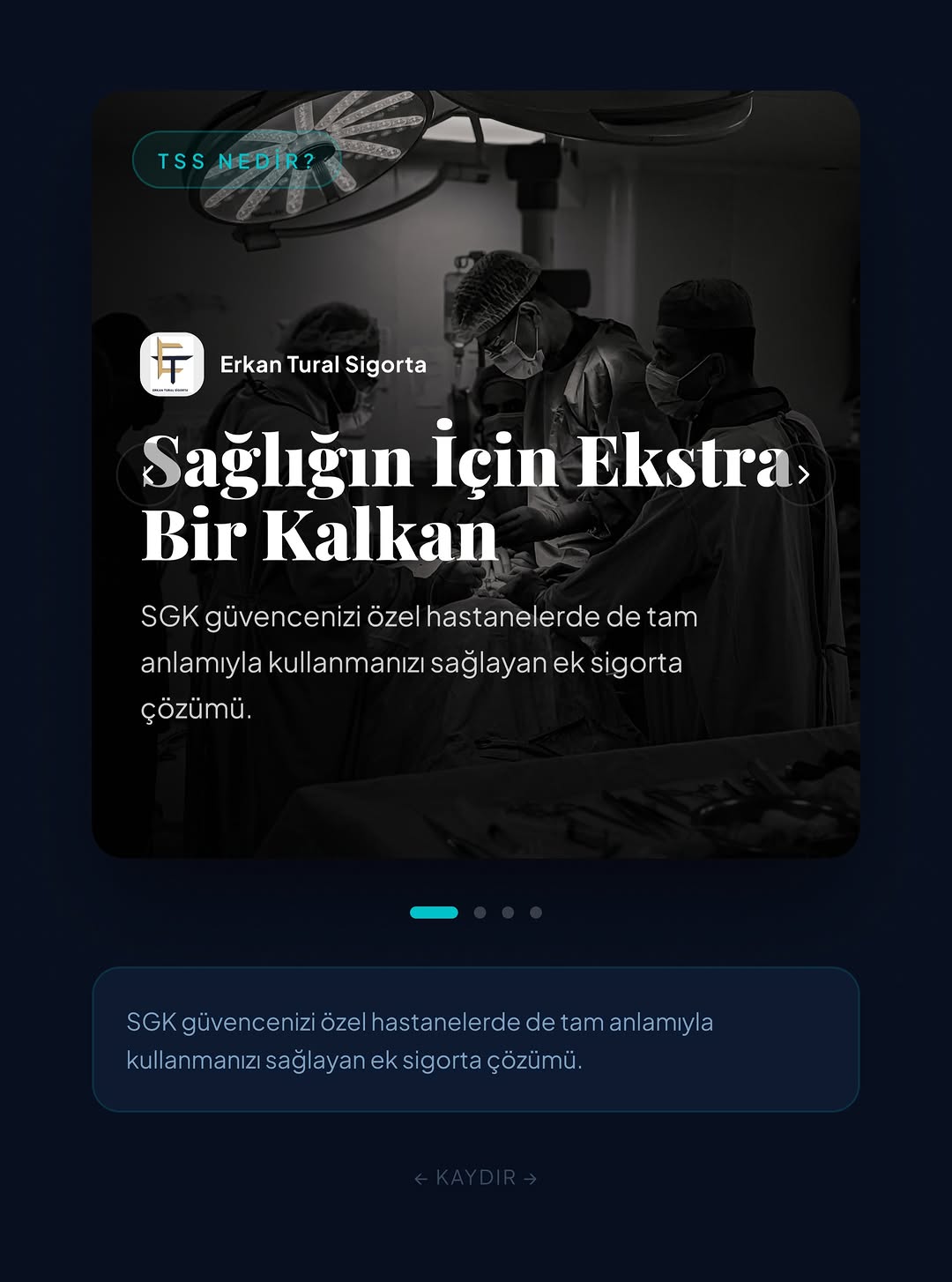 Sağlık en büyük zenginliğimiz, peki onu ne kadar güvence altına alıyoruz? 🏥💙

Özel hastanelerde sıra beklemeden, yükse